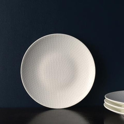 Caskata Catch White Dessert Plates (set of 4)