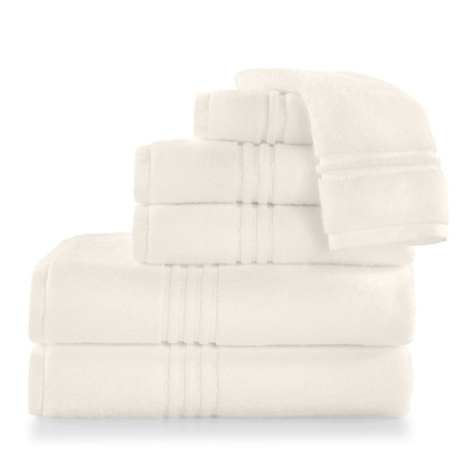 Peacock Alley Chelsea Ivory Bath Towels