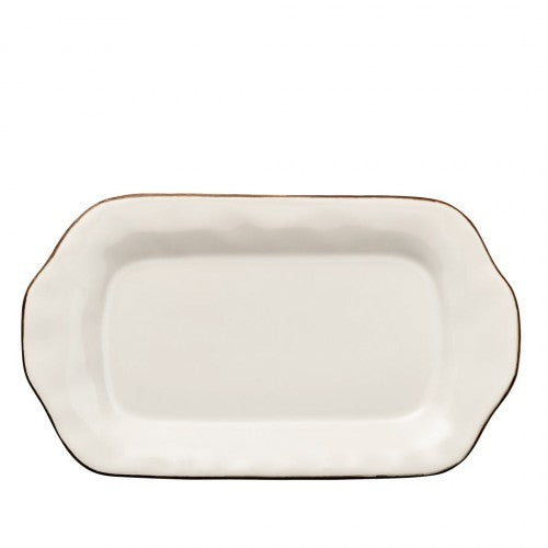 Skyros Designs Cantaria Ivory Butter/Sauce Server Tray