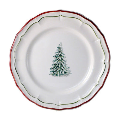 Gien Filet Noel Dinner Plate