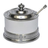 Match Pewter Convivio Jam Pot with Spoon