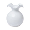 Vietri Hibiscus White Small Vase