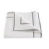 Matouk Ansonia Charcoal Duvet Cover