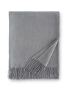 SFERRA Dorsey Silver Throw