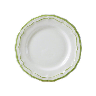 Gien Filets Verts Bread/Canape Plate