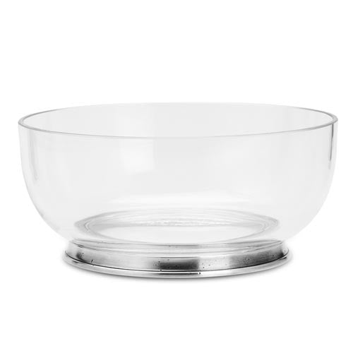 Match Pewter Small Velletri Crystal Bowl