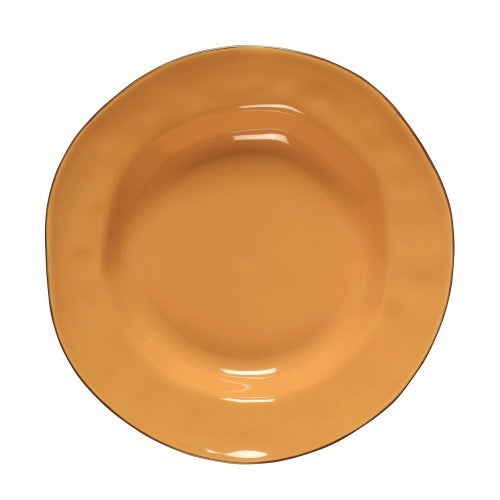 Skyros Designs Cantaria Golden Honey Rim Soup Bowl