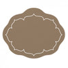 Skyros Designs Linho Grey Oval Placemat (set of 4)