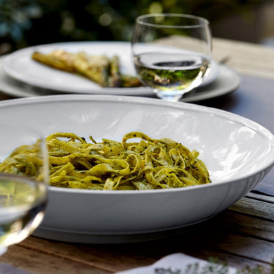 Costa Nova Friso White Pasta Server