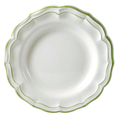 Gien Filets Verts Round Platter