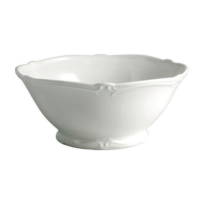 Gien Rocaille White Serving Bowl