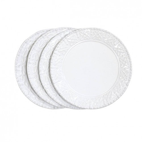 Skyros Historia Paperwhite Salad Plates (set of 4)