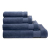 Le Jacquard Francais Caresse Orient Blue Bath Towels