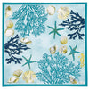 Beauville Coral Blue Napkin