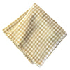 Caravan Gingham Linen Natural Napkin (set of 4)