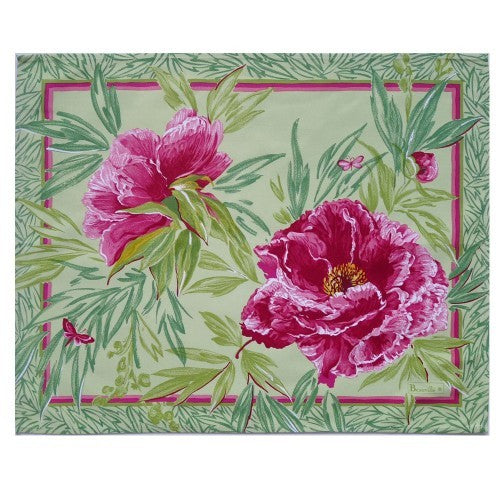 Beauville Pivoines Purple Placemat