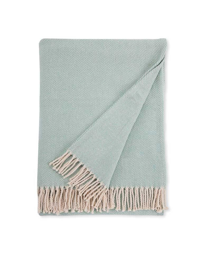 Sferra Celine Aqua Throw