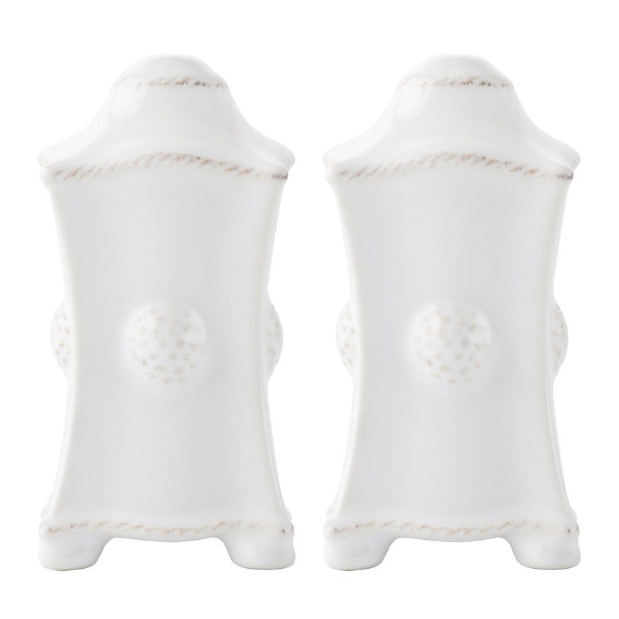 Juliska Berry & Thread White Salt & Pepper Shakers