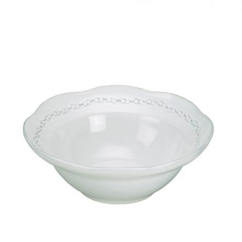 Skyros Designs Villa Beleza Vintage White Cereal Bowl