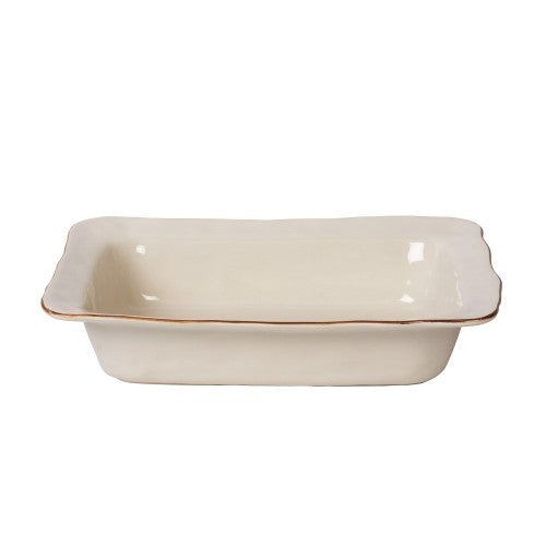 Skyros Designs Cantaria Ivory Medium Rectangular Baker