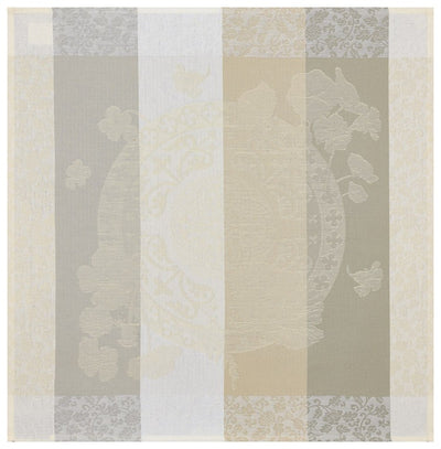 Le Jacquard Francais Fleurs Gourmandes Chalk Coated Tablecloth