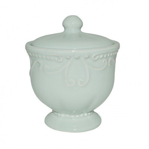 Skyros Isabella Ice Blue Covered Sugar