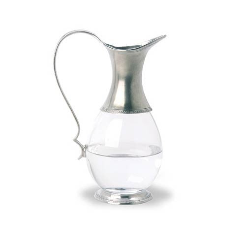 Match Pewter Glass Pitcher