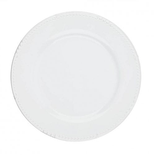 Skyros Isabella Pure White Chargers (set of 4)