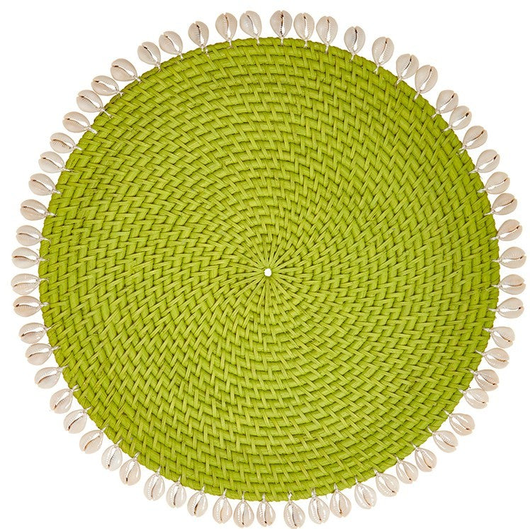 Mode Living Capiz Lime Placemats (set of 4)