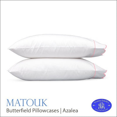 Matouk Butterfield Azalea Pillowcases (pair)