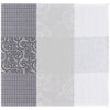 Le Jacquard Francais Fleurs de Kyoto Mist Coated Tablecloth