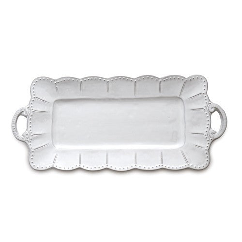 Arte Italica Bella Bianca Rectangular Tray