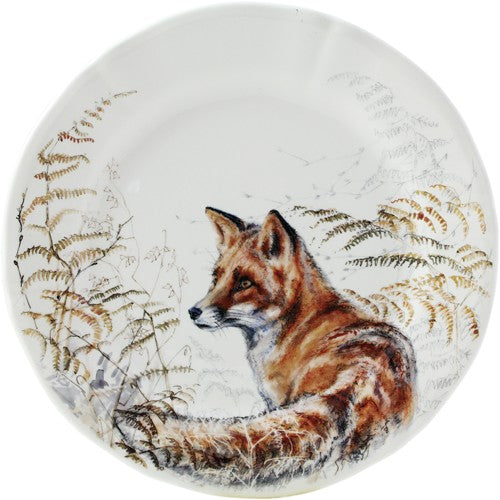 GIEN Sologne Fox Dessert Plate - Yvonne Estelle's