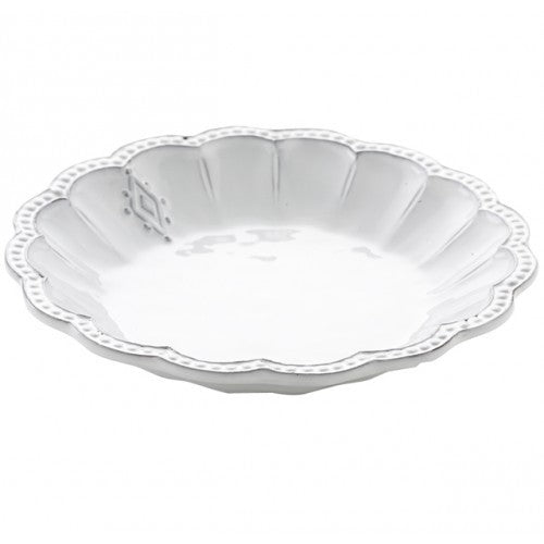 Arte Italica Bella Bianca Medallion Pasta Bowl