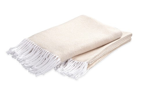 Matouk Pezzo Champagne Throw