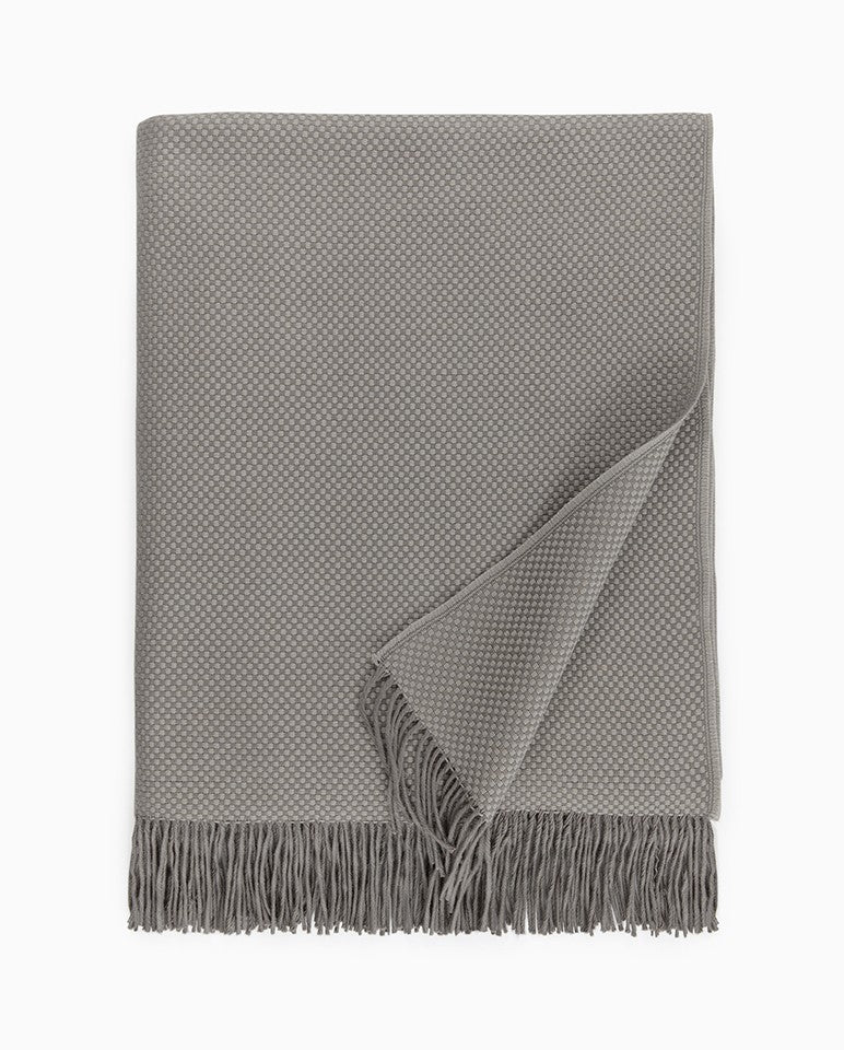 Sferra Bristol Grey Throw