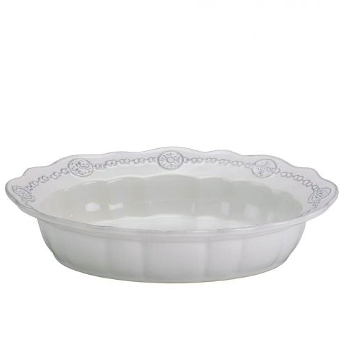 Skyros Designs Villa Beleza Vintage White Serving Bowl