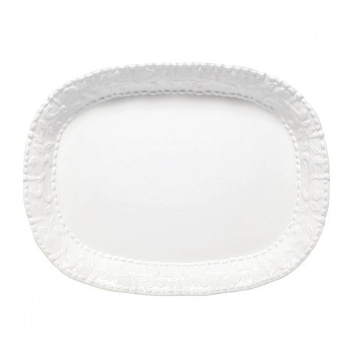 Skyros Historia Paperwhite Large Oval Platter