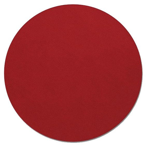 Bodrum Presto Red Round Placemat