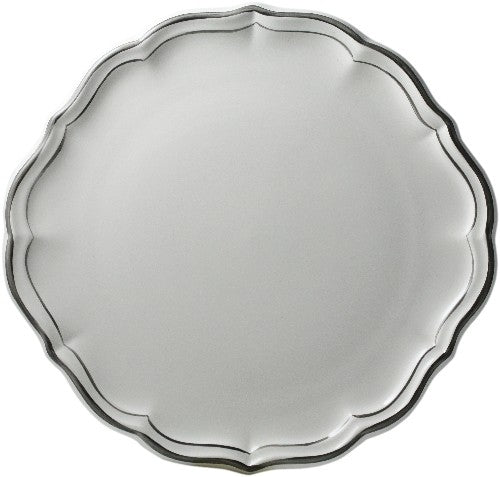 Gien Filet Taupe Cake Platter