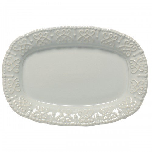 Skyros Historia Barely Blue Small Oval Platter