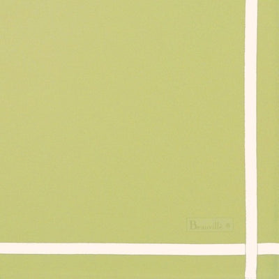 Beauville Two-coloured Leaf/White Napkin