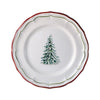 Gien Filet Noel Salad Plate