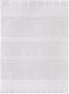 Le Jacquard Francais Cristal White Tea Towel