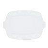 Skyros Isabella Pure White Rectangular Tray