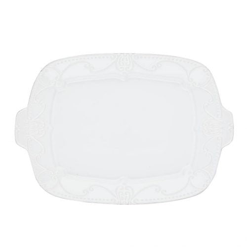 Skyros Isabella Pure White Rectangular Tray