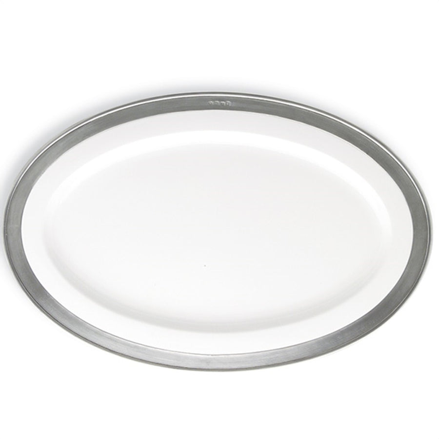 Match Pewter Convivio Medium Oval Serving Platter