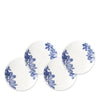 Caskata Arbor Blue Canape Plates (set of 4)