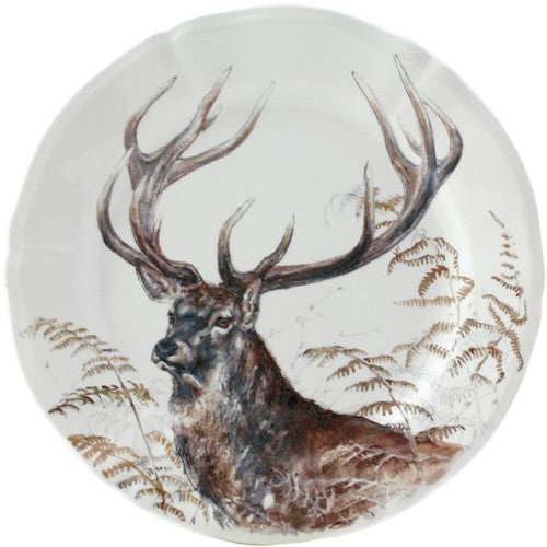 Gien Sologne Stag Salad Plate