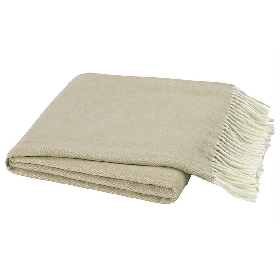 Lands Downunder Dune Italian Herringbone Throw